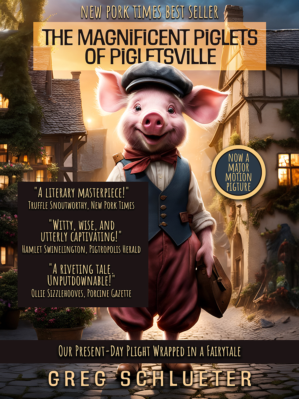 The Magnificent Piglets of Pigletsville: Our Present-Day Plight Wrapped in a Fairytale