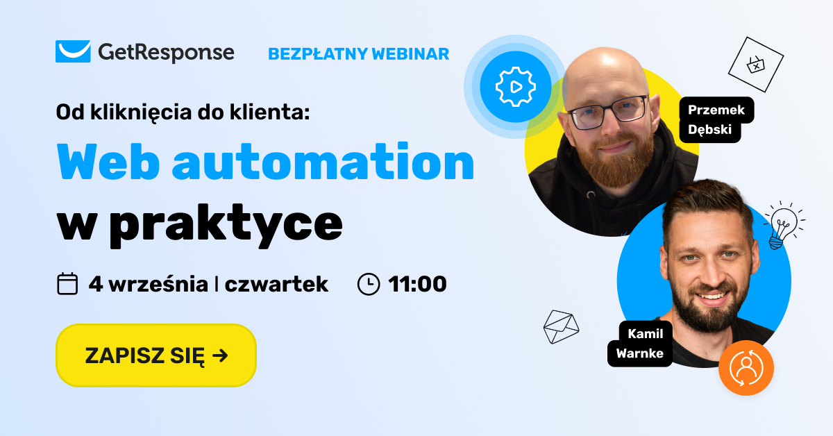Od kliknięcia do klienta: Web automation w praktyce - bezpłatny webinar