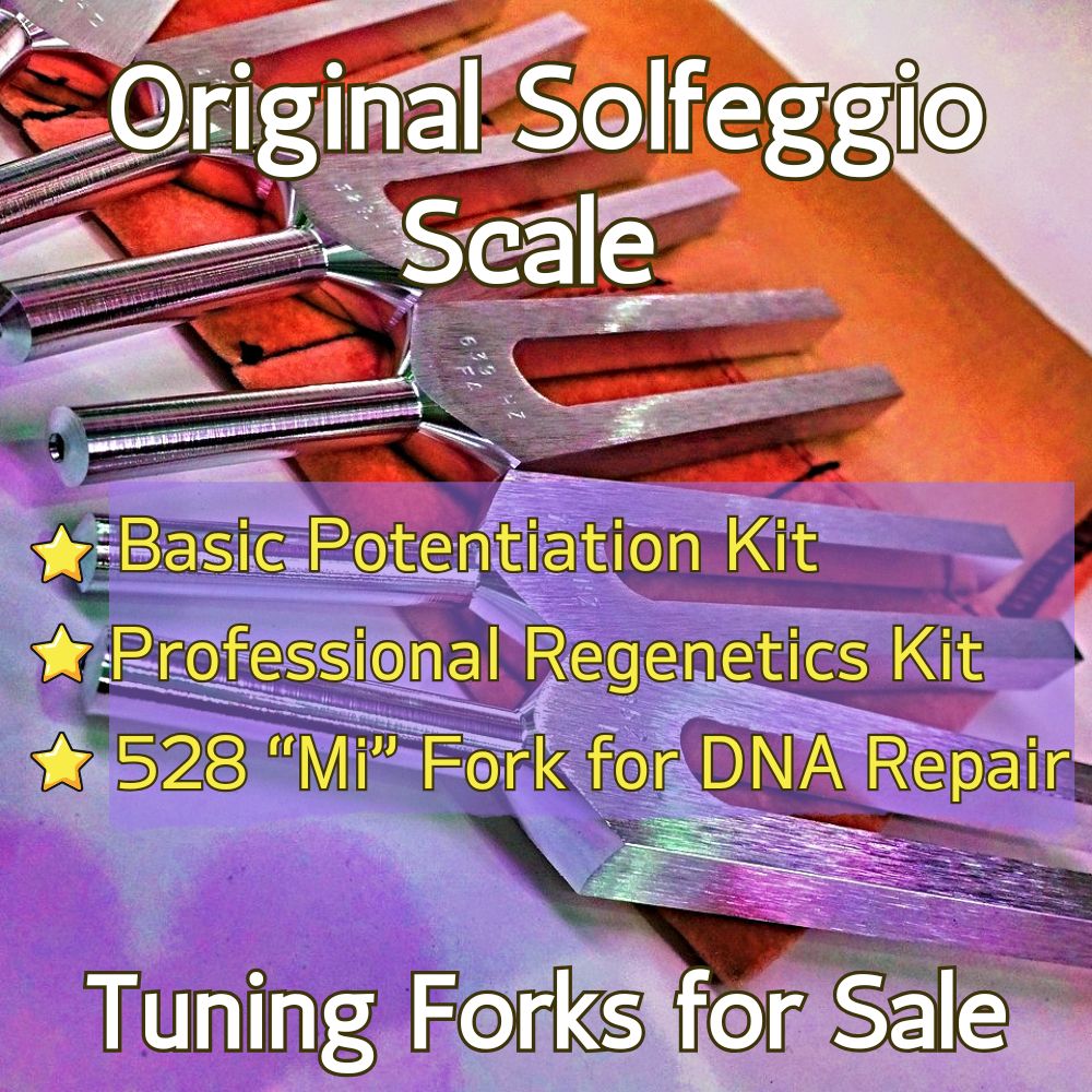 Solfeggio Scale Tuning Forks