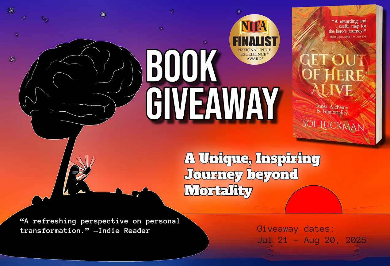 Goodreads GET OUT OF HERE ALIVE Giveaway!