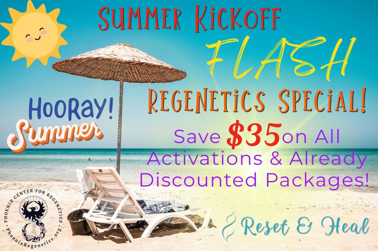 Summer Kickoff Flash Regenetics Special!