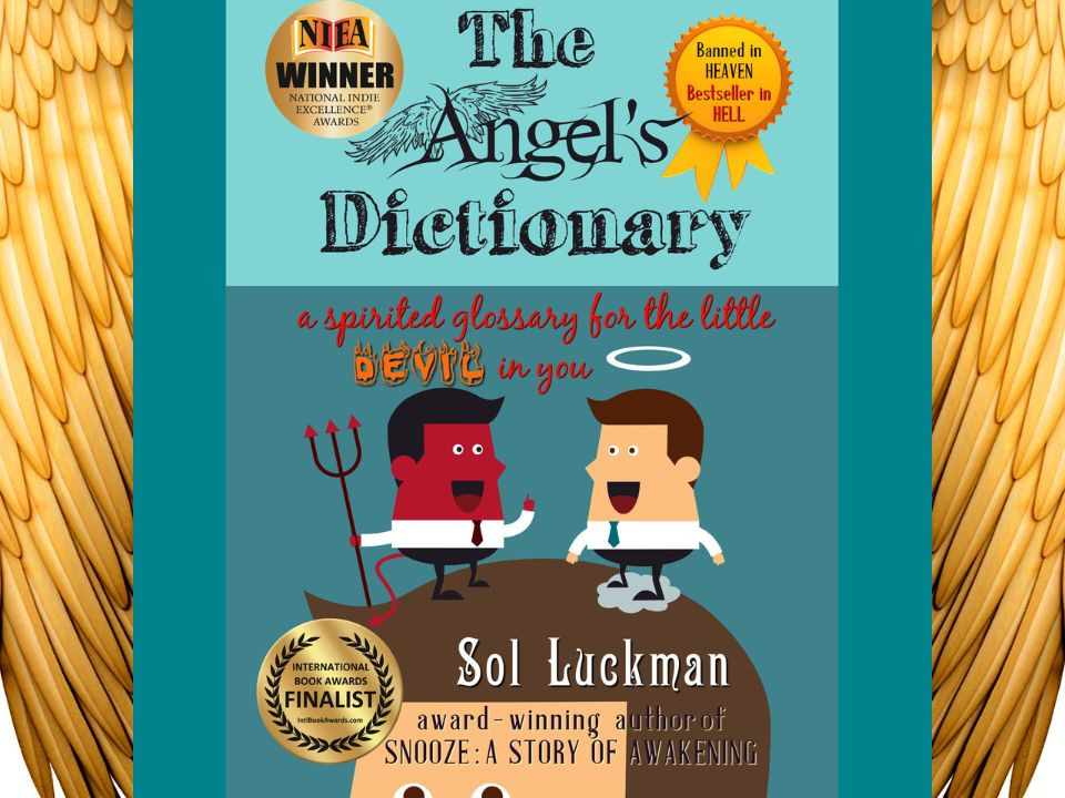 Crack Up to the Long-awaited Audiobook of THE ANGEL’S DICTIONARY