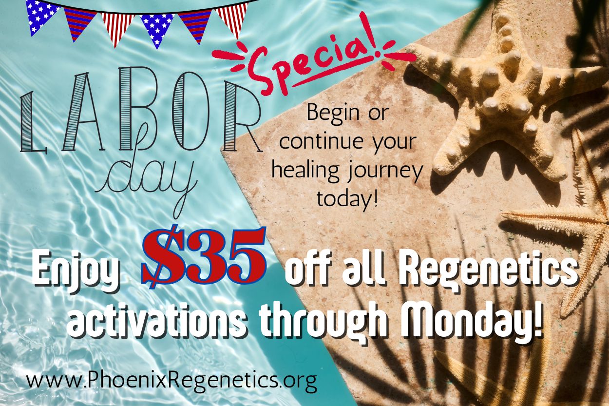 Regenetics Labor Day Sale!