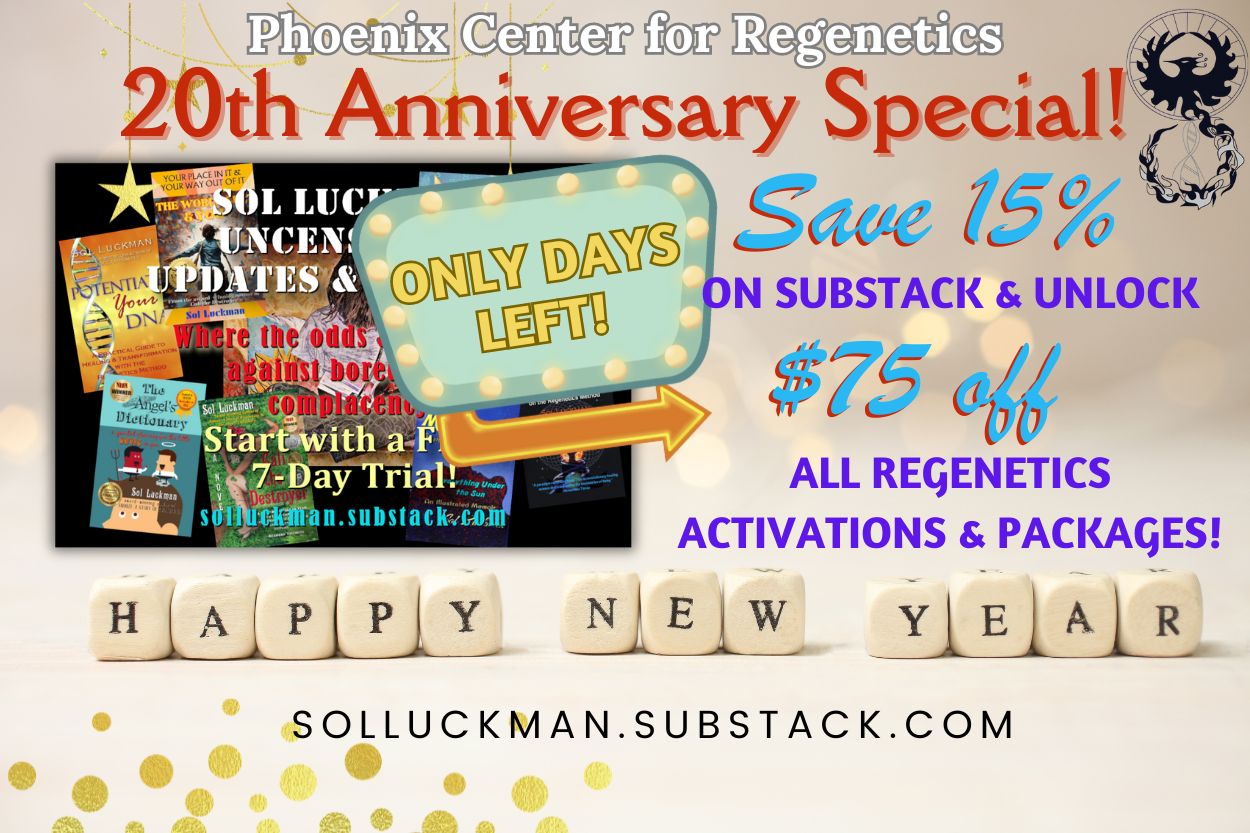 Substack + Regenetics Anniversary Special!