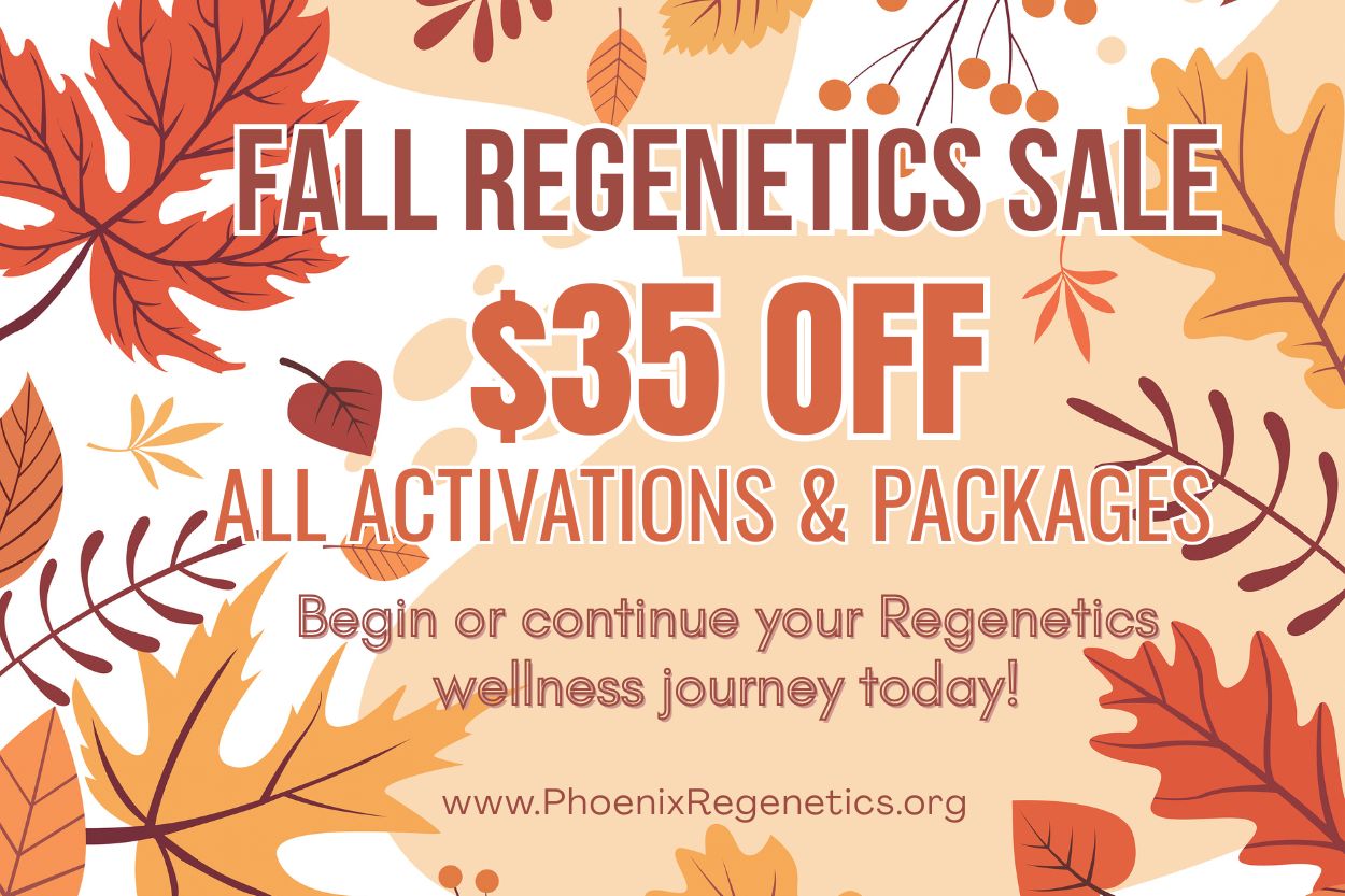 FALL REGENETICS SALE