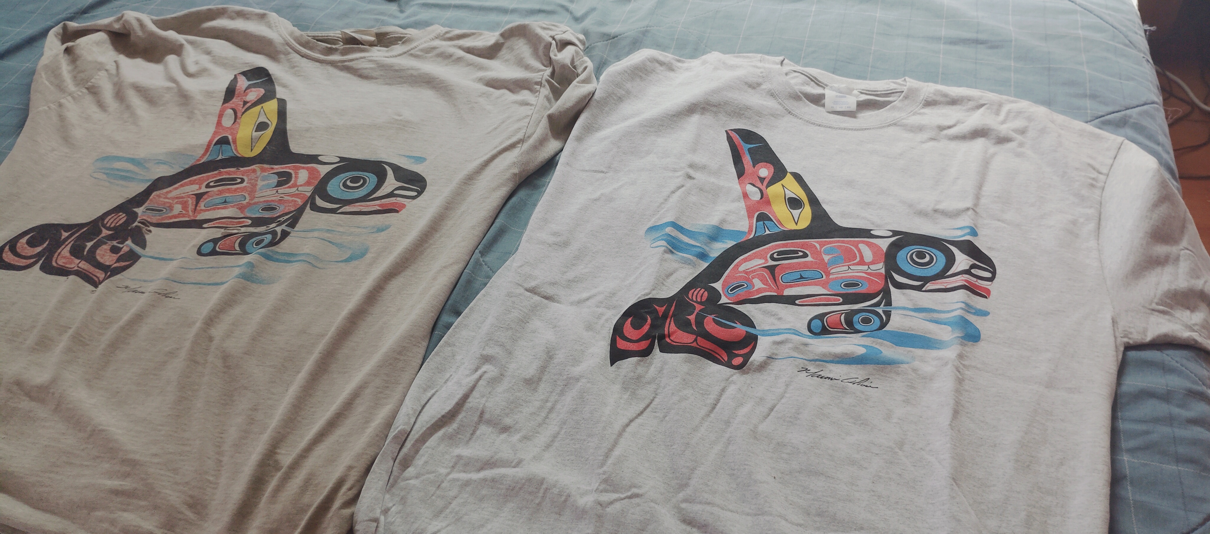 Male and female workers at laptop