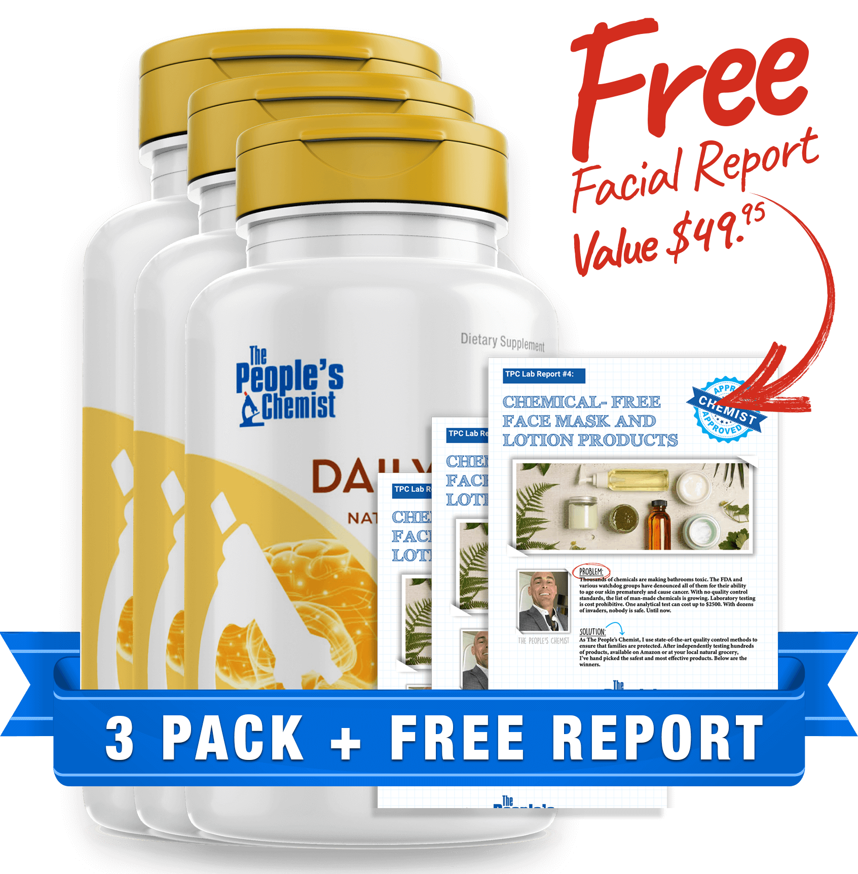 Daily Dose 3-Pack + Free Report