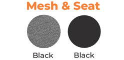 Mesh & Seat - Black - Black