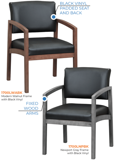 The Evard Executive Chair blends style and everyday comfort with a sleek chrome base and padded fixed arms. Subtle stitching across the backrest adds detail to its modern design, while durable casters and a spring tilt mechanism provide smooth functionality for daily use.