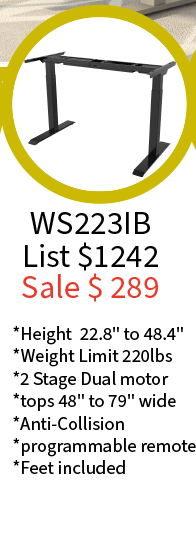 WS223IB Height Adjustable Table