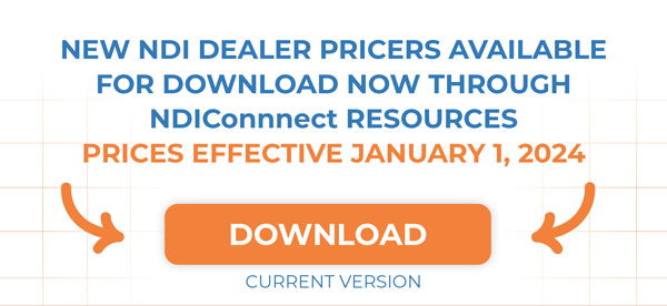 NDI Dealer Pricers Available for Download Now Through NDIConnect Resources - Download Now