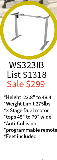 WS323IB Height Adjustable Table