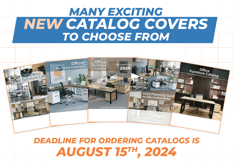 Many exciting  new catalog covers to choose from - Deadline for ordering catalogs is August 15th, 2024