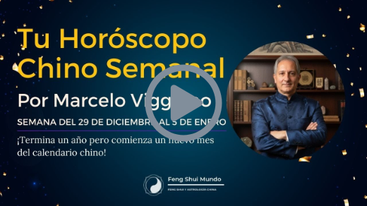 HORÓSCOPO CHINO SEMANAL: 29 DE DICIEMBRE AL 5 DE ENERO.