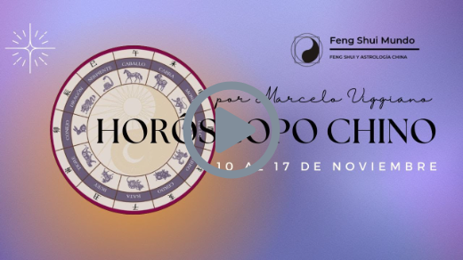 TU HORÓSCOPO CHINO SEMANAL: 10  AL 17 DE NOVIEMBRE