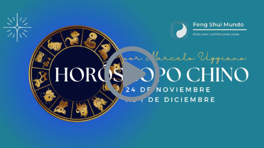 TU HORÓSCOPO CHINO SEMANAL: 24 DE NOVIEMBRE AL 1 DE DICIEMBRE