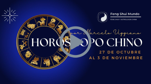 TU HORÓSCOPO CHINO SEMANAL: 27 DE OCTUBRE AL 3 DE NOVIEMBRE