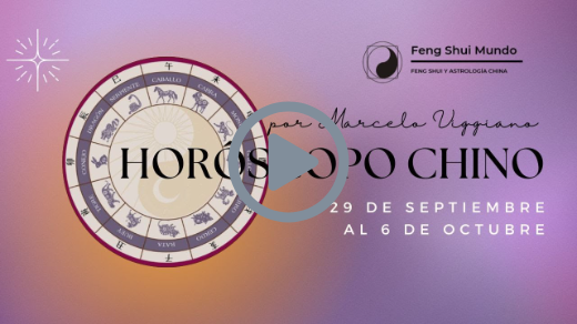 HORÓSCOPO CHINO SEMANAL: 29 DE SEPTIEMBRE AL 6 DE OCTUBRE