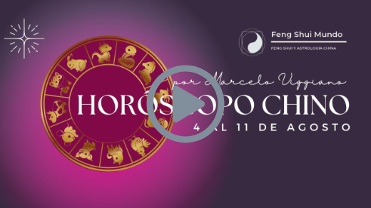 Tu Horóscopo Chino Semanal: 4 al 11 de agosto.