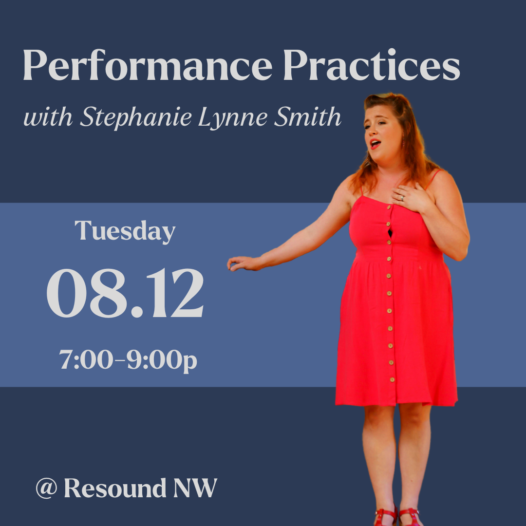 Performance Practices: Tuesday August 12 from 7-9p