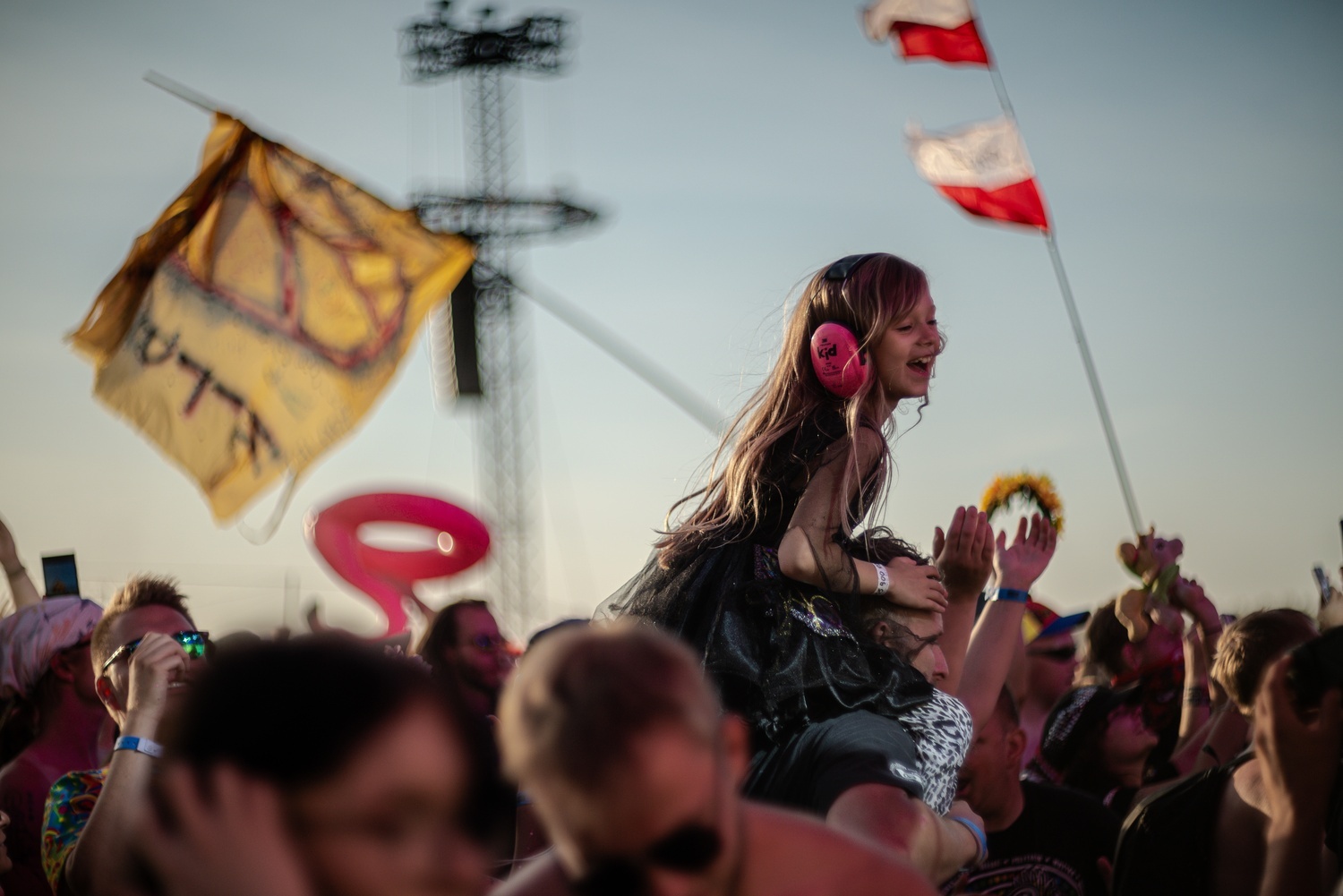 Jeden z koncertów podczas 29. Pol’and’Rock Festival, fot. Lucyna Lewandowska