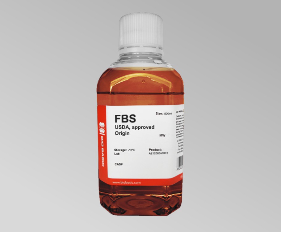 FBS, USDA approved Origin