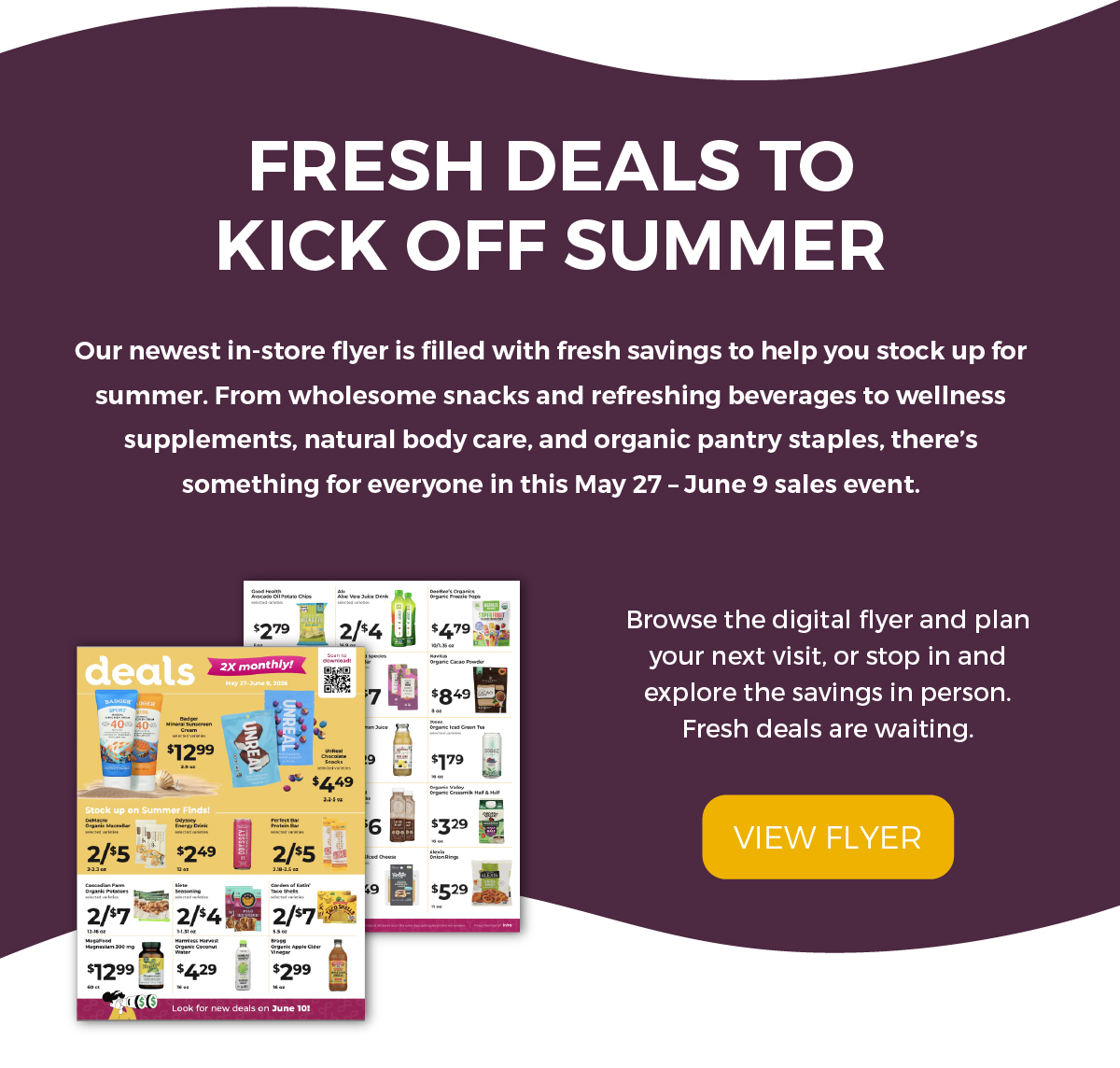 In-Store Flyer Savings