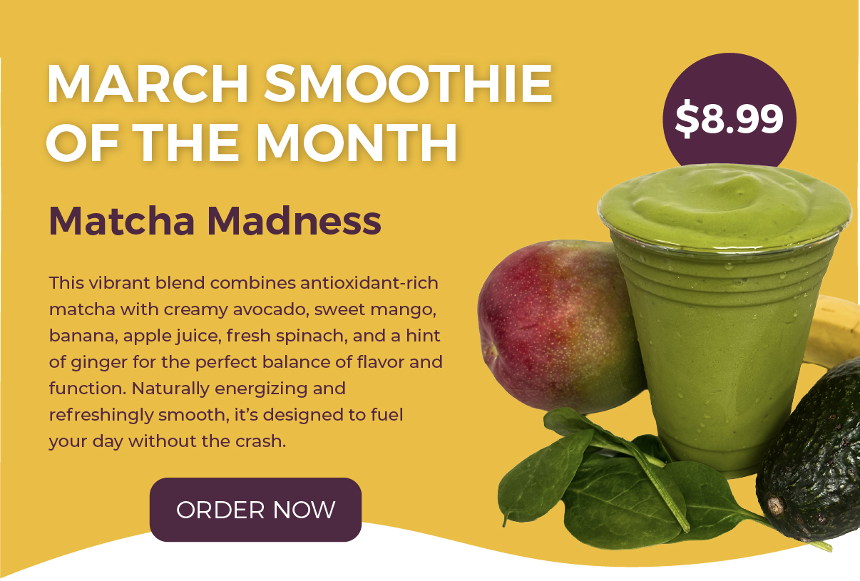Smoothie of the month: Matcha Madness