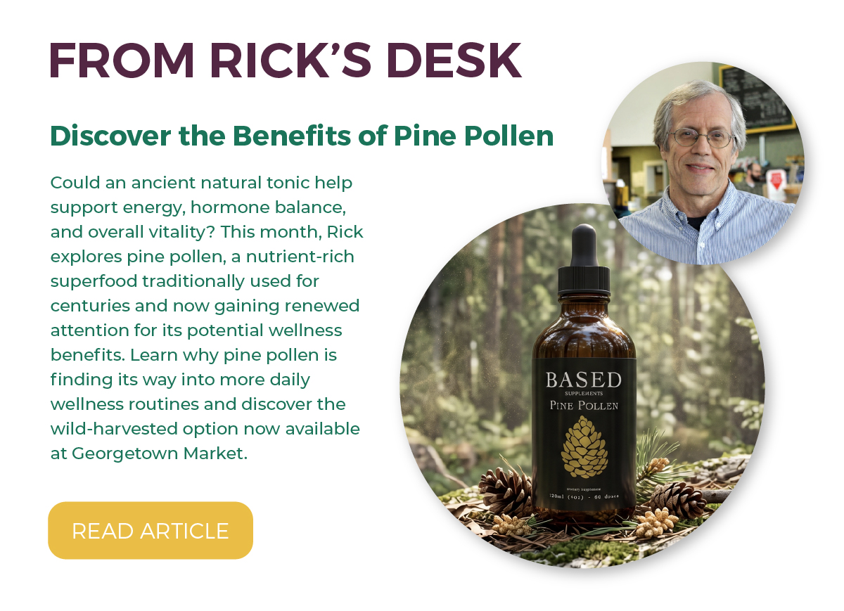 From Rick's Desk: Discover the Benefits of Pine Pollen