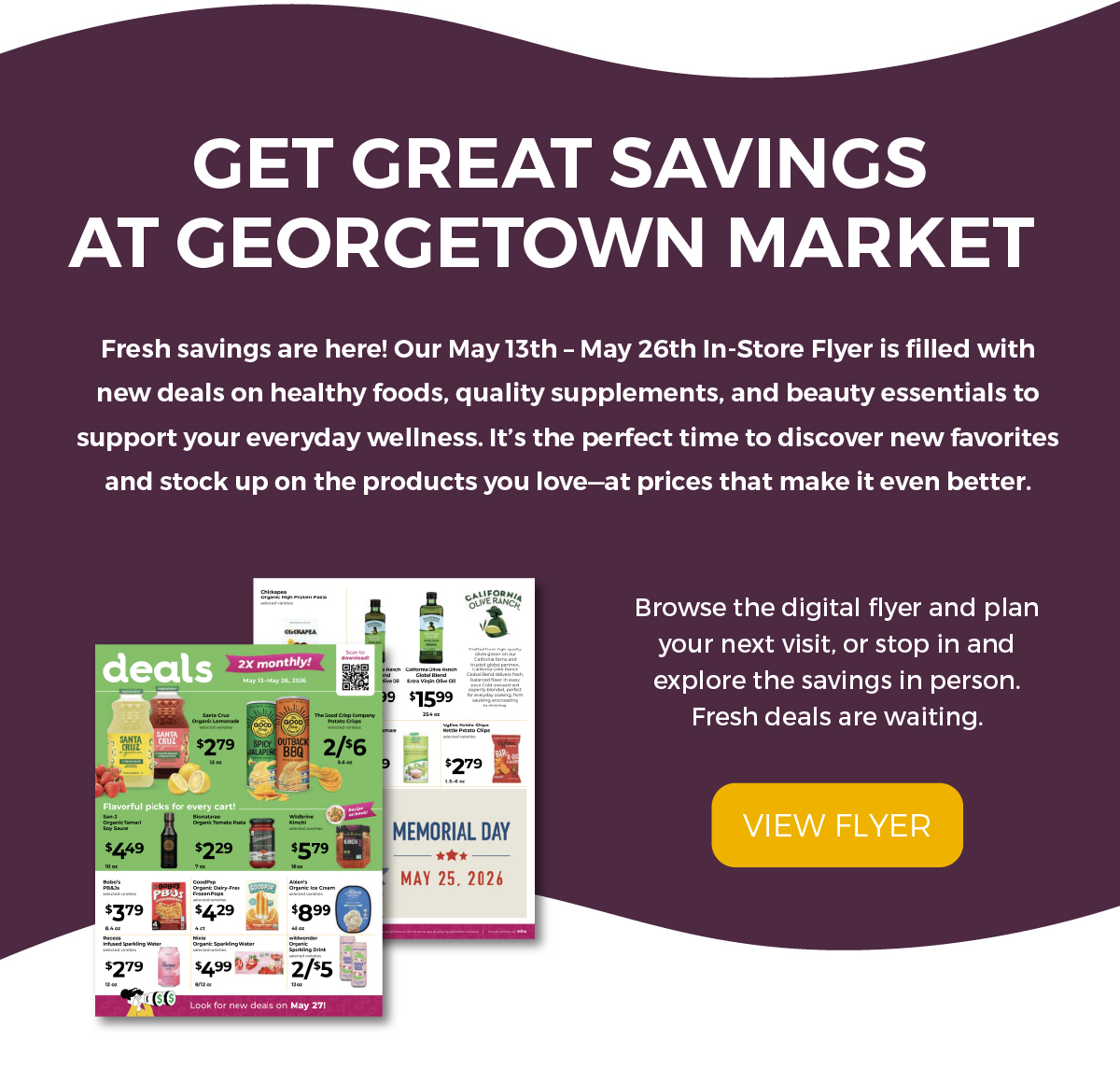 In-Store Flyer Savings