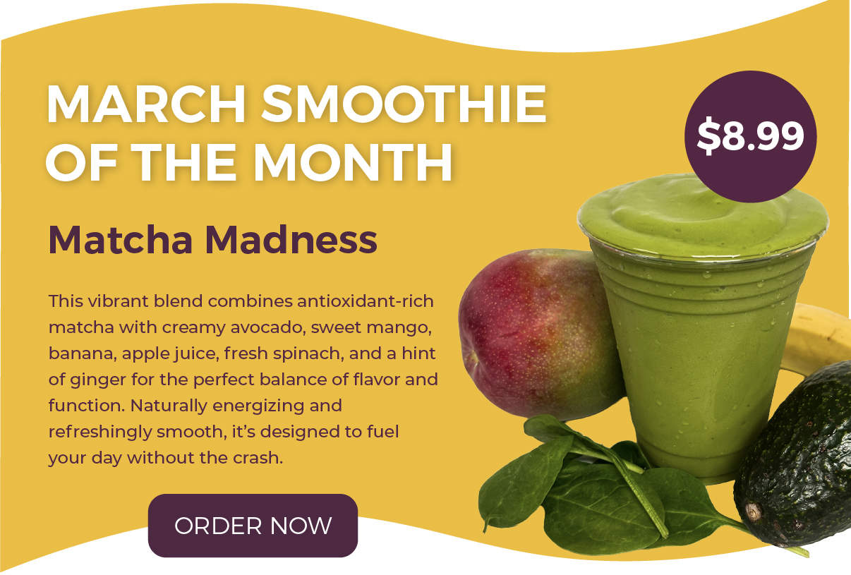 Smoothie of the month: Matcha Madness