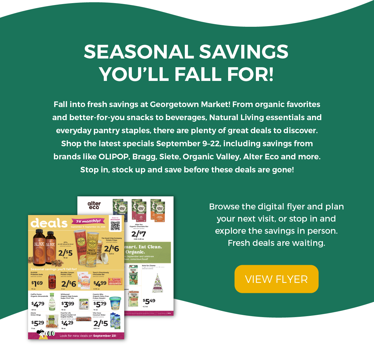 Seasonal Savings You’ll Fall For!