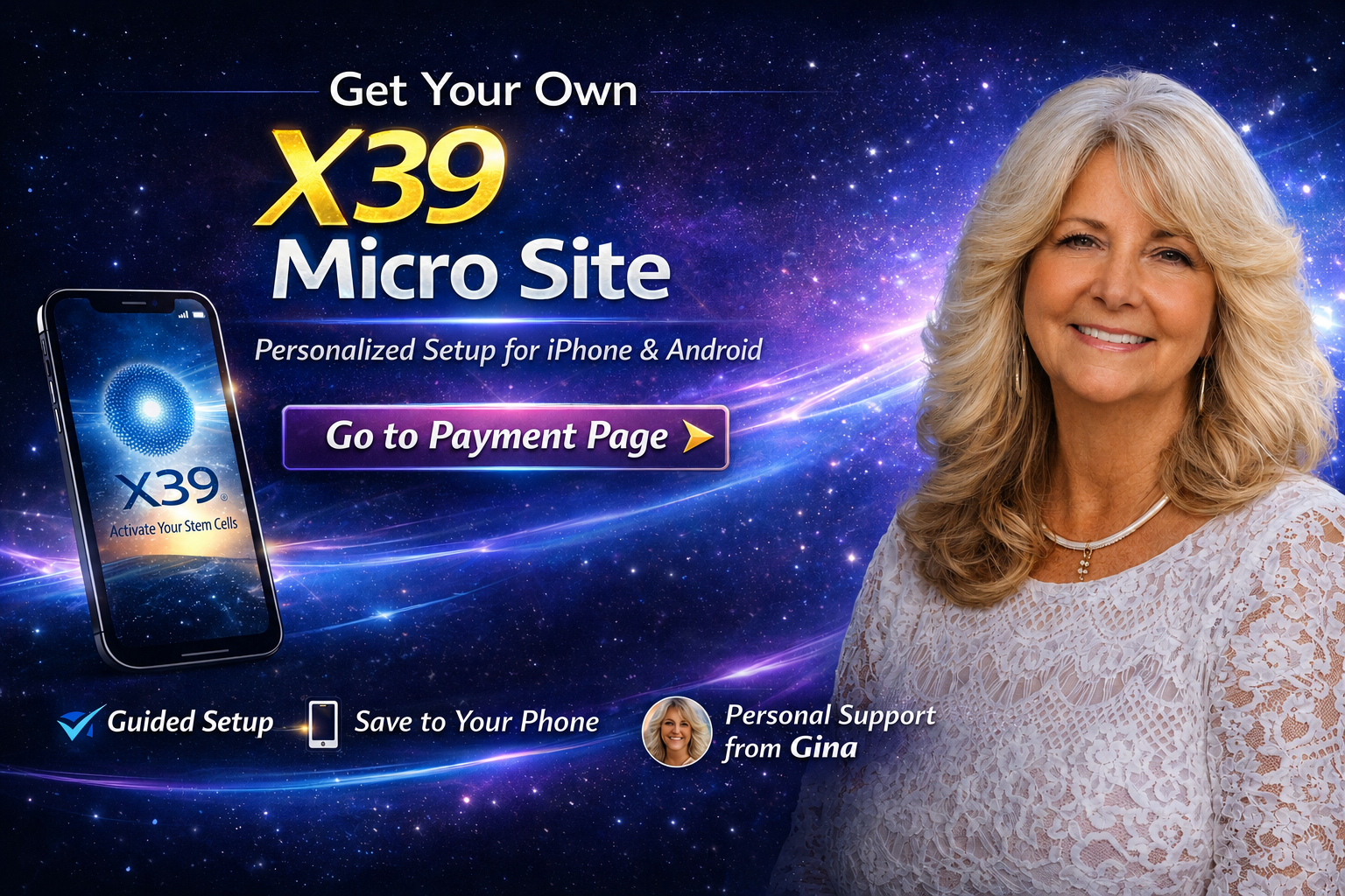 Get Your Own Personalized X39 Micro Site