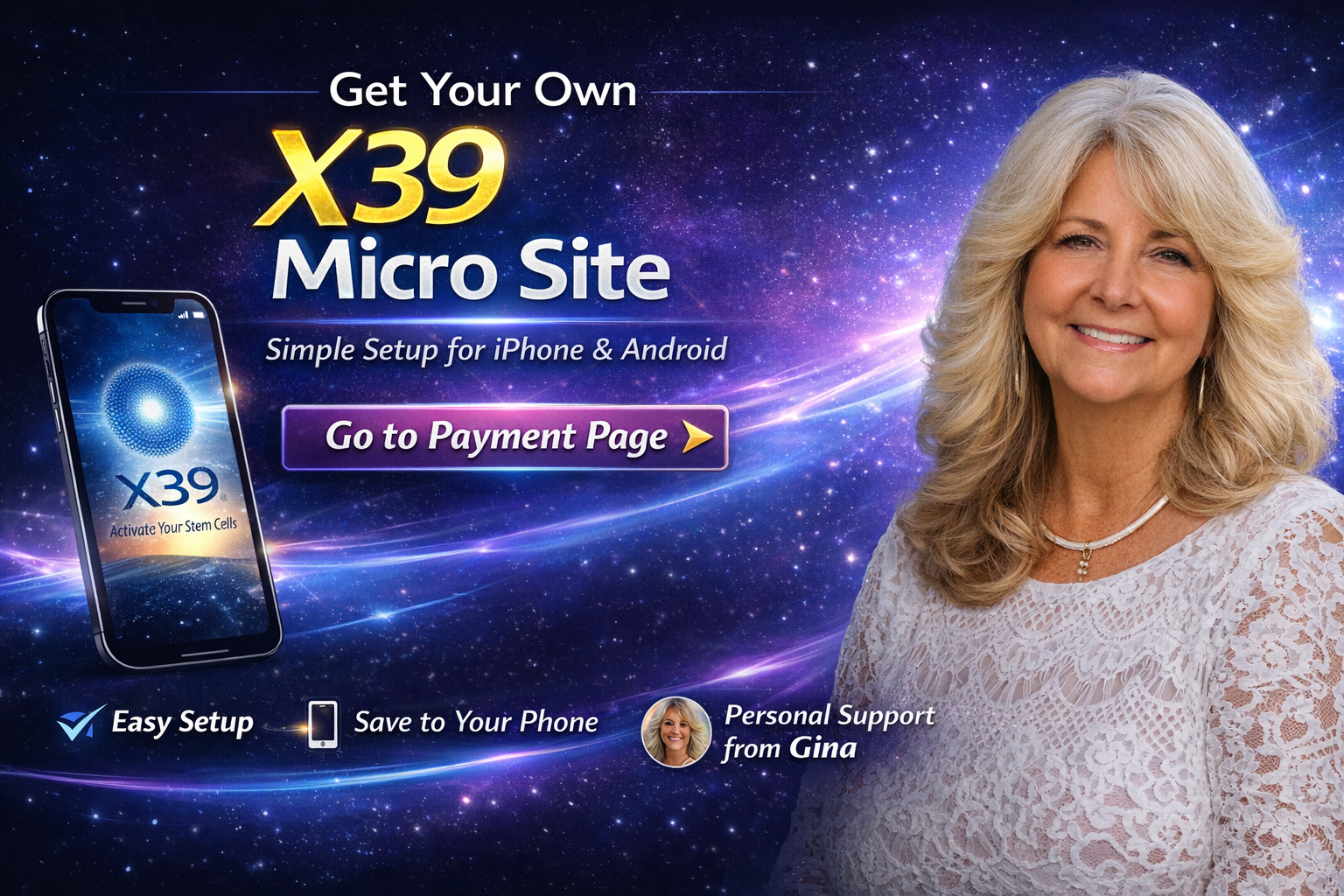 Get Your Own X39 Micro Site