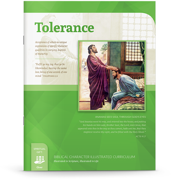 Biblical Character Illustrated Curriculum: Tolerance