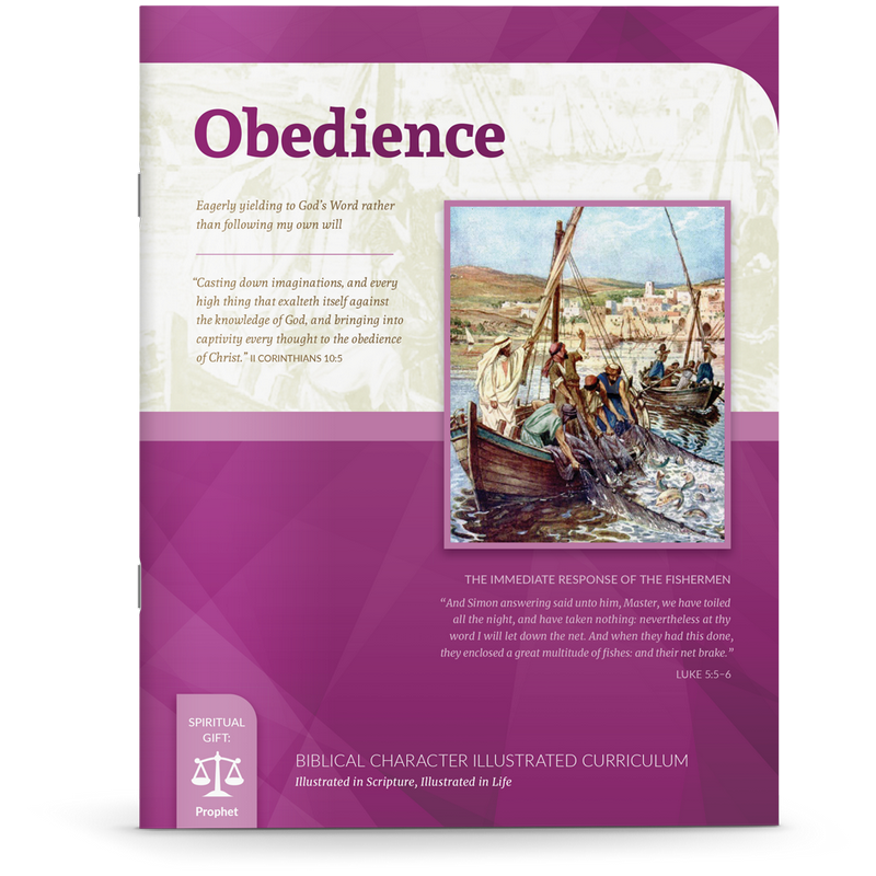 Biblical Character Illustrated Curriculum: Obedience