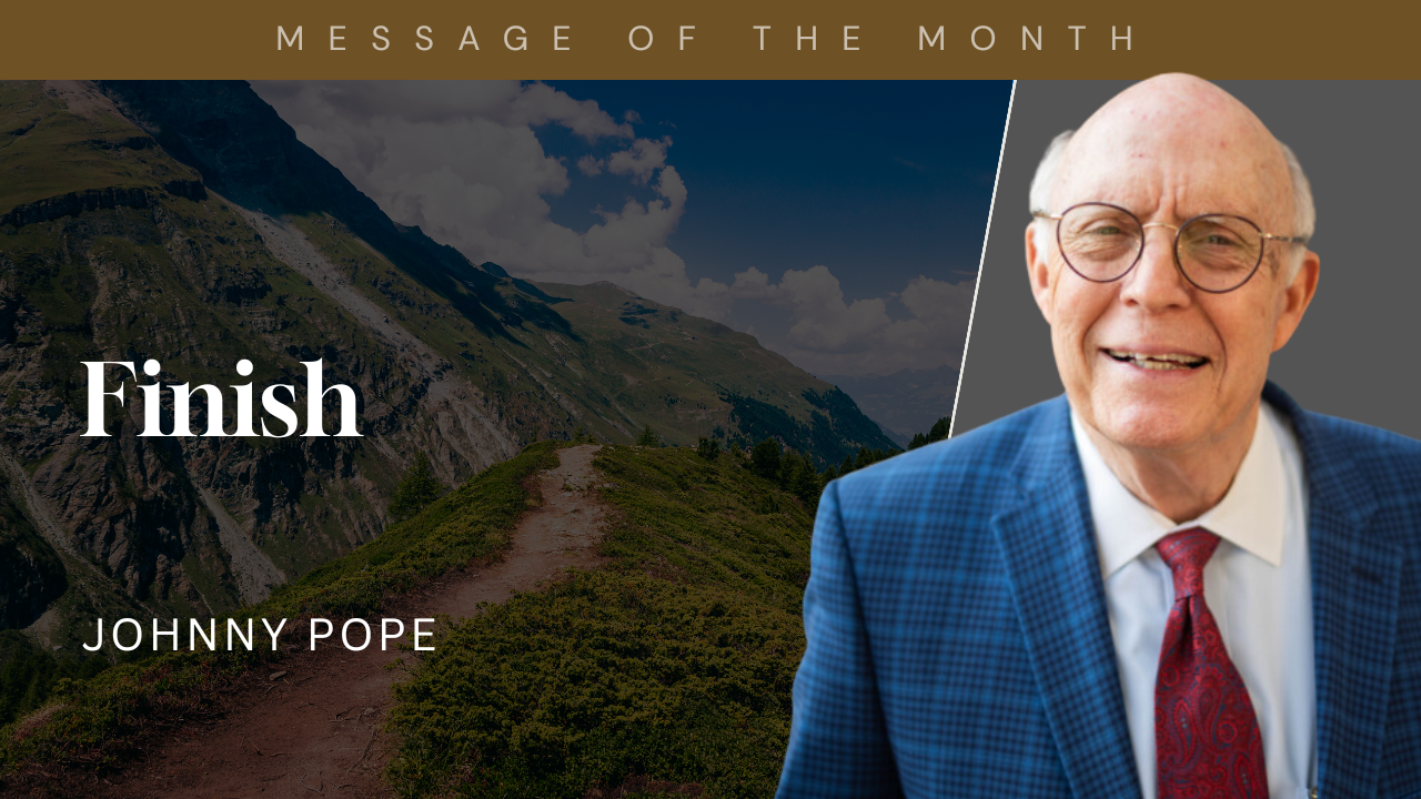 Message of the Month