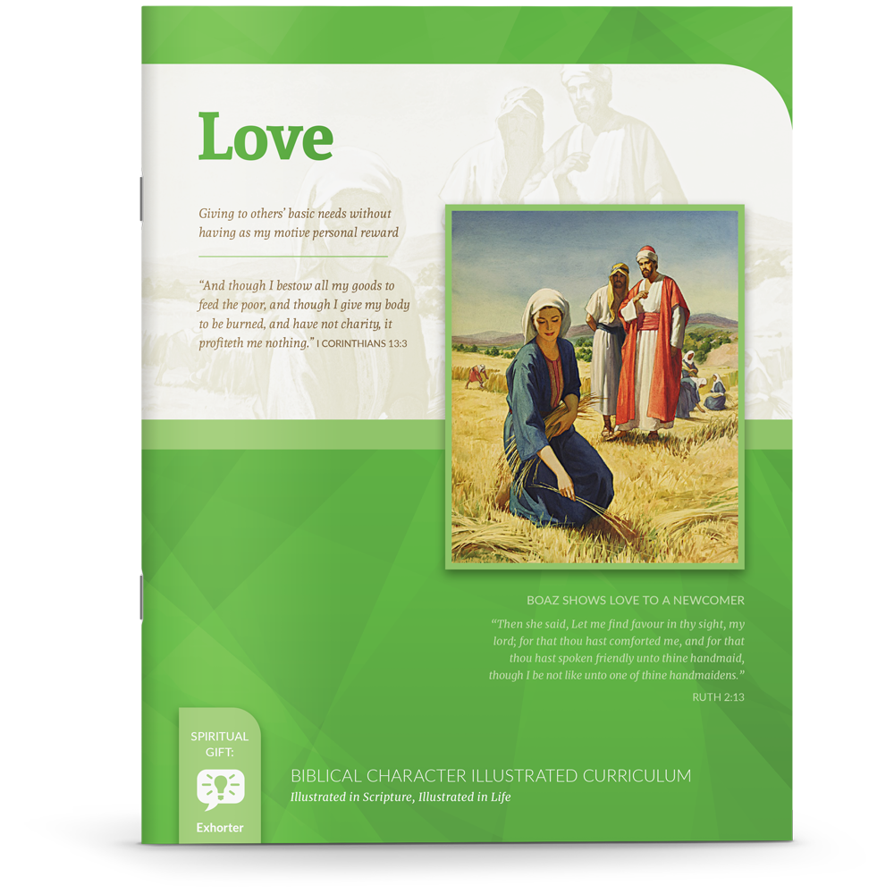 Biblical Character Illustrated Curriculum: Love