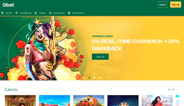 Screenshot of LuckyOnes Casino