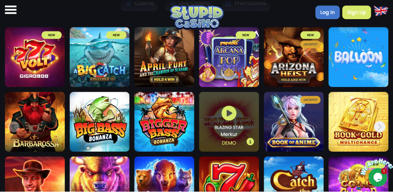 Screenshot of Stupid Casino