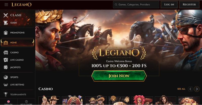 Screenshot of Legiano