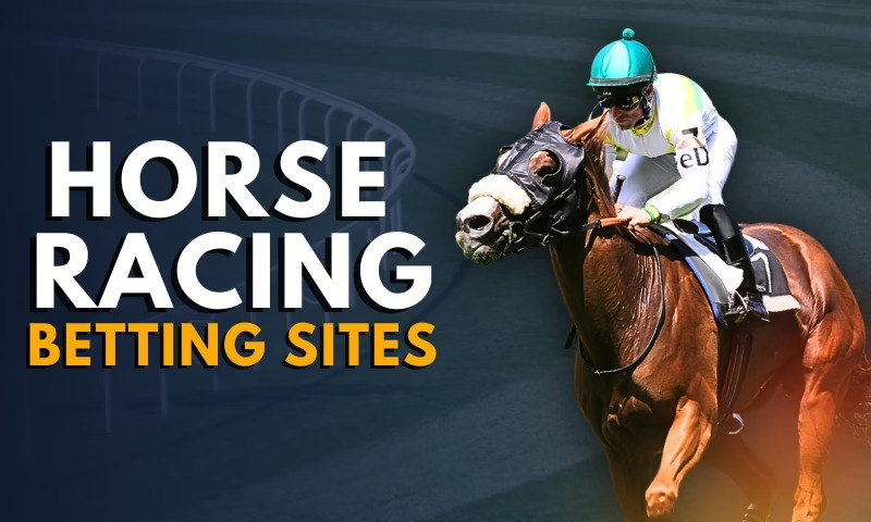 A jockey racing a horse