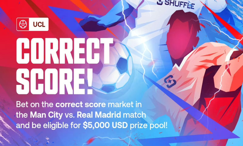 Real Madrid vs Man City at Shuffle