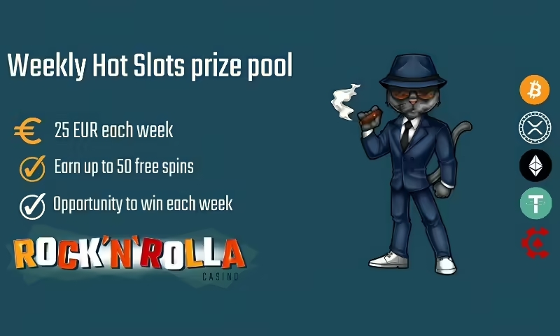 Weekly hot slots prize pool