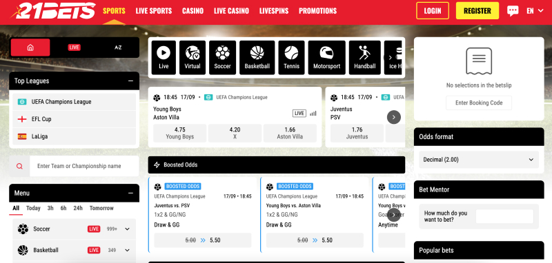 Screenshot of APlay Casino