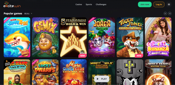 Screenshot of ExciteWin