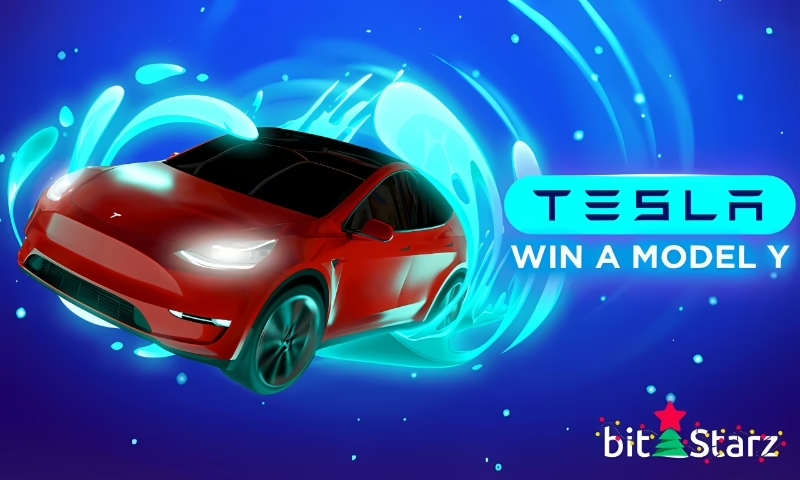 Win a Tesla at BitStarz