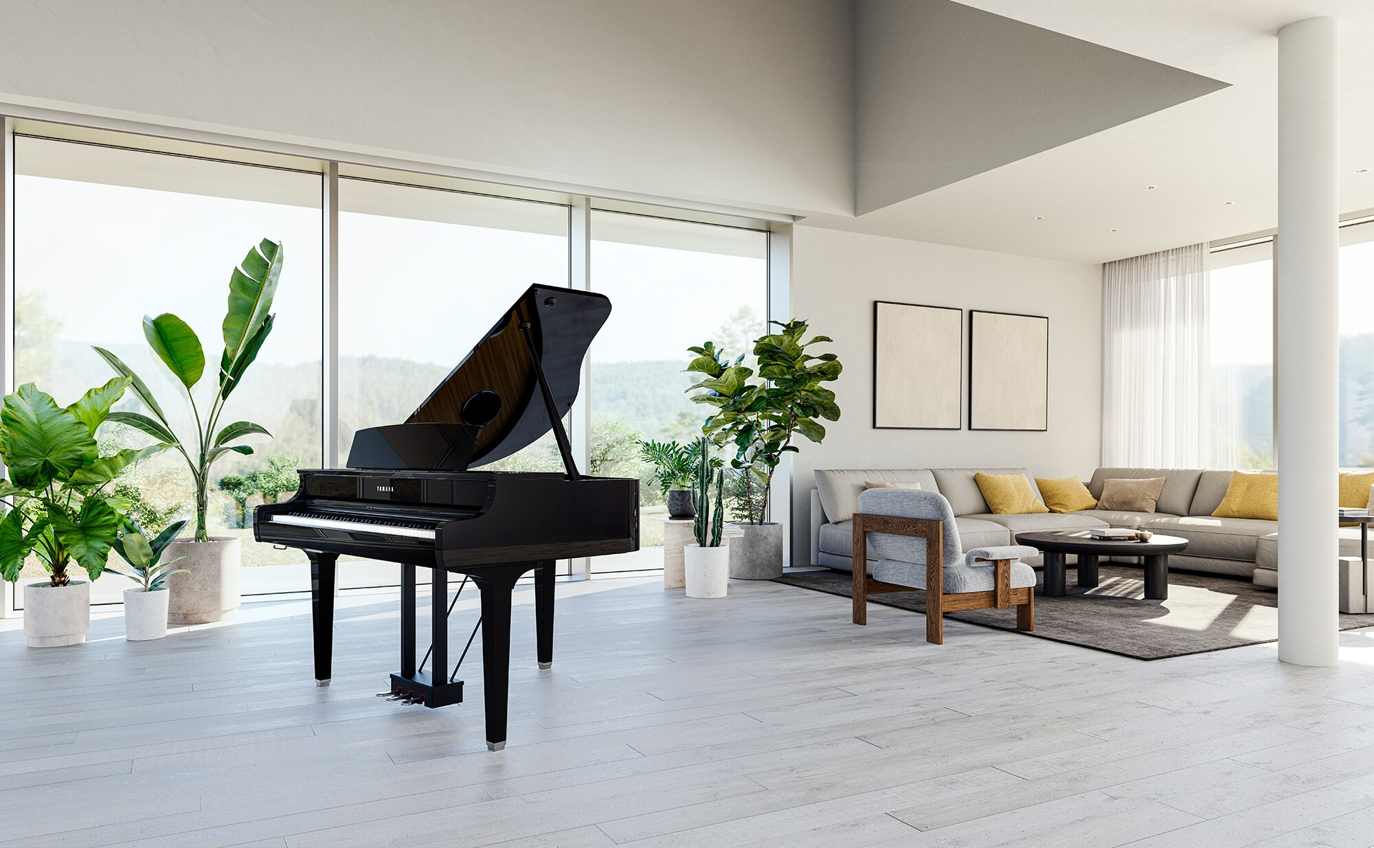 Yamaha CLP 895GP Polished Ebony