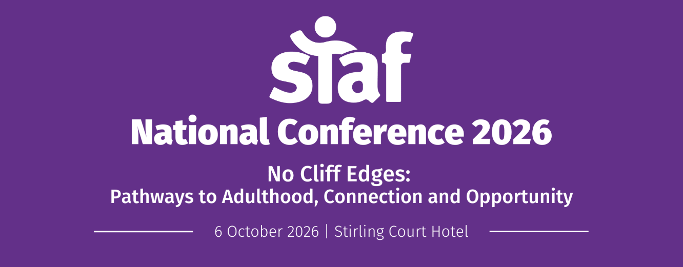 Staf National Conference 2026 No Cliff Edges: Pathways to Adulthood, Connection and Opportunity