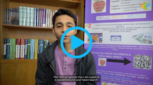 From Uncertain to Unstoppable: How TRIO Helped Anthony Earn a Full-Ride Scholarship!